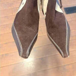 Chic Brown Heeled Boots for Women